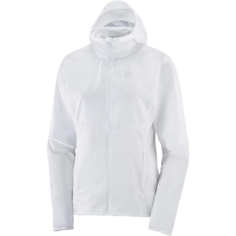 Chaquetas Shell Salomon Agile Viento Mujer Blancos | MX RVSH149